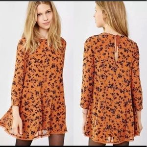 Urban Outfitters Kimchi Blue Floral Swing Dress